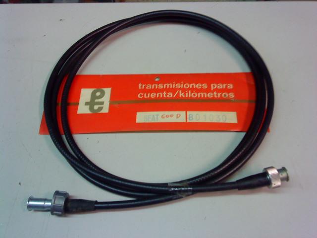 *CABLE CUENTAKILOMETROS SEAT 600 D Y E 801030 P&T